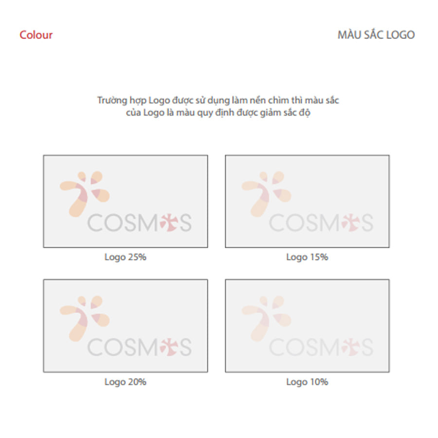 Thiết kế logo và bộ nhận diện thương hiệu Cosmos