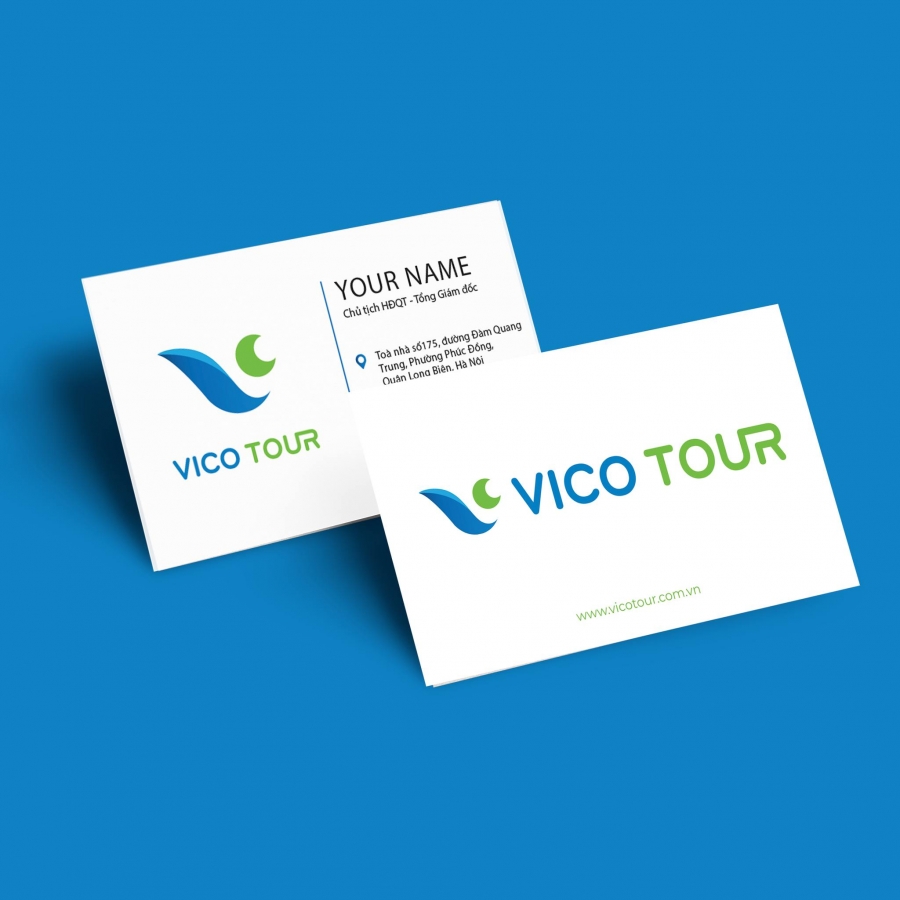 Thiết kế nhận diện thương hiệu Vico tour