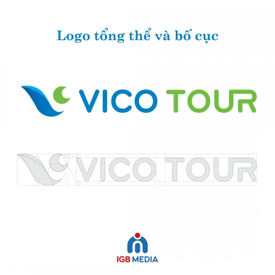 Thiết kế nhận diện thương hiệu Vico tour