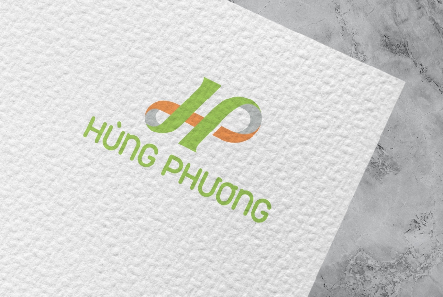 Bộ nhận diện Công ty CP XNK & TMDV Hùng Phương