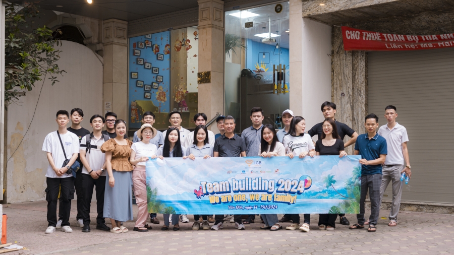 Hình ảnh hoạt động team building của IGB Group