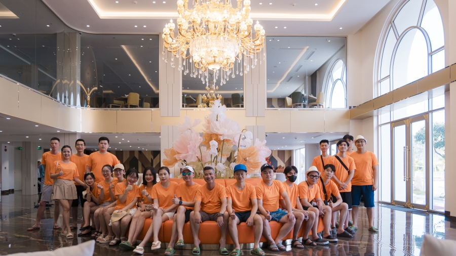 Hình ảnh hoạt động team building của IGB Group