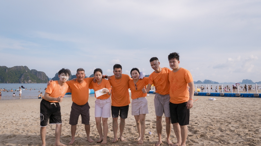 Hình ảnh hoạt động team building của IGB Group